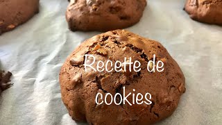 Cookies chocolat noisettes amandes [upl. by Anamuj]