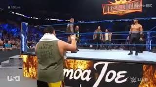 Samoa Joes Promo Was Lit 🔥💯👐🏾 SDLive SamoaJoe WWE [upl. by Tnomad255]