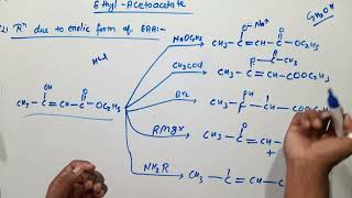 Ethyl acetoacetate complete chapter  synthesis properties and applications [upl. by Neelia353]