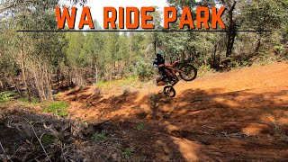 WA RIDE PARK  ENDURO TRAILS [upl. by Nossyla]