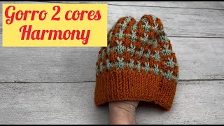 Gorro 2 cores Harmony [upl. by Enyawud602]