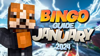 January 2024  Bingo Guide  Hypixel Skyblock [upl. by Wendolyn]