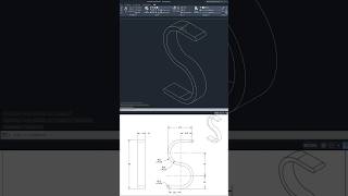 AutoCAD 2D Modeling autocad inventor solidworks cad cadsoftware draftingsoftware autocad [upl. by Ellenohs]