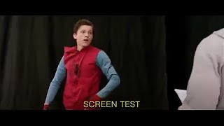 Tom Hollands SPIDERMAN Audition Tape and Screen Test with Robert Downey Jr [upl. by Eberhart833]