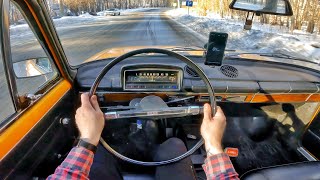 1981 LADA 21013 13 MT  POV TEST DRIVE [upl. by Adnuhsat218]