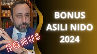 BONUS ASILO NIDO 2024 [upl. by Petua972]