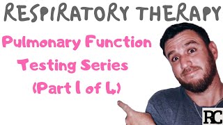 Respiratory Therapy  Pulmonary Function Test Series 14  FVC FEV1 and the keyFEV1 [upl. by Capone]