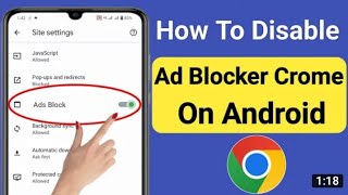 Adblock chrome  adblock android 2024  chrome ads block [upl. by Eiuqcaj]