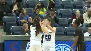 Womens Basketball  BYU vs Santa Clara  January 13 2018 [upl. by Hanselka]