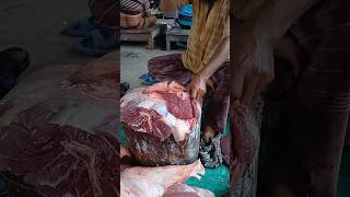 A Special Butchershorts reels Amazing beef viral power village market food fresh [upl. by Enotna]