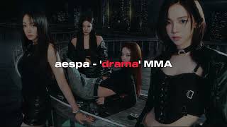 DRAMA – æspa MAMA Awards Audio  i2seok on tiktok [upl. by Sivad664]