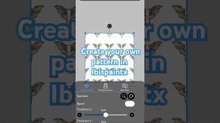 Create your own pattern ibisPaint tutorial arthack tipsandtricks explore digitalart [upl. by Arbuckle]