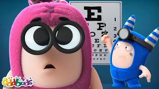 Newts Eye Test  4 HOUR Compilation  Oddbods Full Episode Marathon  2024 Funny Cartoons [upl. by Odnanref249]