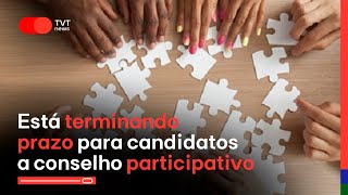 Está terminando prazo para candidatos a conselho participativo [upl. by Nwhas692]