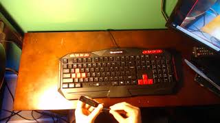 How to fix a wobbly or loose space bar on ANY membrane gaming keyboard [upl. by Balliett]