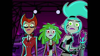 Danny Phantom Spectra Ember and Kitty VS Sam Jazz and Maddie [upl. by Novyert]