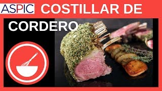 COMO PREPARAR UN COSTILLAR DE CORDERO EN COSTRA DE HIERBAS [upl. by Bernstein]