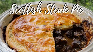 Scottish Steak Pie Traditional Scottish family recipe with flaky pastry [upl. by Prober]