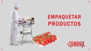 ¿CÓMO ENVASAR PRODUCTOS 👉 TERMOSELLADORA PARA FILM DE PVC DISPENCER DE PVC y PARA ROLLO DE COCINA [upl. by Kala583]