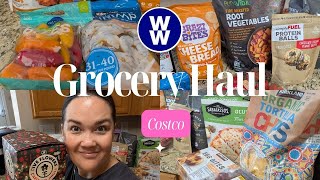 Gluten Free Costco Haul with WW Points  My New NON Alcohol Relaxation Drink [upl. by Ramsey]