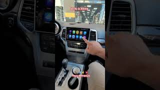 Jeep Grand Android Screen Radio Touch Screen double din stereo short viral car accessories muscat [upl. by Rasaec548]