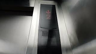 Fairview Terraces  Mitsubishi Traction Parking Elevator in Going Down [upl. by Rape]