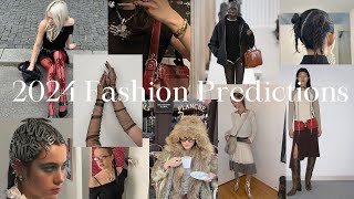 2024 Fashion Predictions [upl. by Anisirhc]