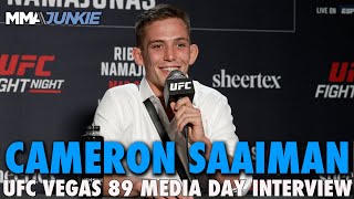 Cameron Saaiman First MMA Loss Was Tough Pill to Swallow  UFC on ESPN 53 [upl. by Frear400]