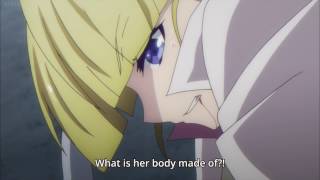 Busou Shoujo Machiavellianism Episode 9  Hanasaka Vs Amou [upl. by Nosak]