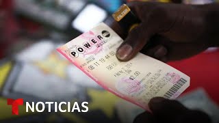 Estos fueron los números ganadores del Powerball  Noticias Telemundo [upl. by Joann]