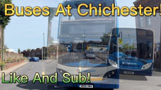 Buses At Chichester [upl. by Sochor297]