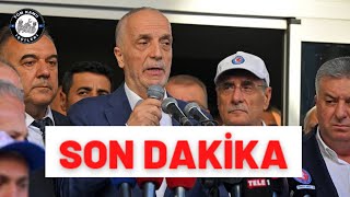 TÜRKiş BAŞKANI ERGÜN ATALAY MALİYE BAKANLIĞININ ÖNÜNDE 4d işçi kadrosu son dakika [upl. by Filmer407]