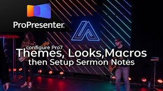 LIVE STREAMING 🔴 PERFECT full screen and lower thirds SERMON SLIDES Tutorial  ProPresenter 7 [upl. by Isbella553]