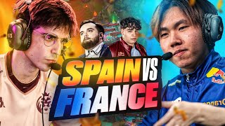 SPAIN VS FRANCE  IBAI VS KAMETO BANGER GAME  CAEDREL [upl. by Mavilia]