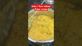 arakamillets milletsrecipe kodomillet milletsforlife healthyfood minivlog reelsshorts vlog [upl. by Mcbride]