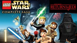 Lego Star Wars The Complete Saga  Return of the Jedi  Chapter 1  Jabbas Palace [upl. by Klenk]