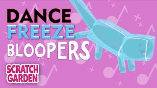 Dance Freeze Bloopers  Scratch Garden Bloopers 8 [upl. by Ijan]