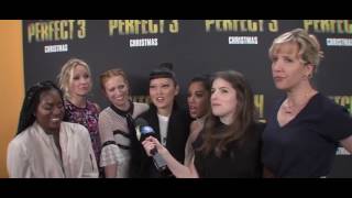 Pitch Perfect 3 Cast Interview At Vidcon [upl. by Baerman649]