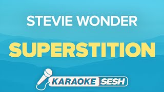 Stevie Wonder  Superstition Karaoke [upl. by Crifasi]