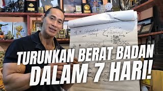 TURUNKAN BERAT BADAN DALAM SEMINGGU INI TIPS ADE RAI [upl. by Elay]