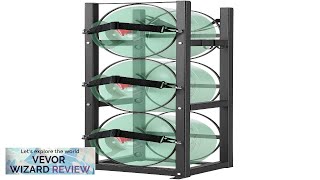 VEVOR Refrigerant Tank Rack with 3 x 30lbs Bottle Tanks Cylinder Tank Review [upl. by Ij568]