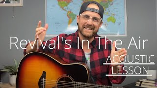 Bethel Music  Revivals In The Air  Acoustic Guitar LessonTutorial EASY [upl. by Esertak]