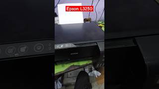 Epson L3250 printer head cleaning shorts shortsfeed [upl. by Ahseikal]