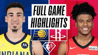 PACERS at ROCKETS  FULL GAME HIGHLIGHTS  March 18 2022 [upl. by Raynah]