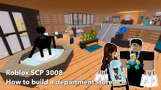 Department store build tutorial in roblox 3008  Big mall For VIP server  3008 house ideas [upl. by Turner]