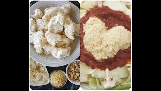 Raw veganskt probiotiskt blomkålsris m ostig smak recept [upl. by Malet]