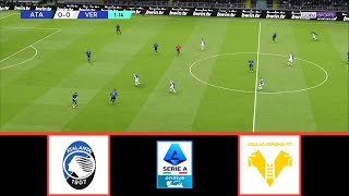 ATALANTA VS HELLAS VERONA  SERIE A 20242025  FOOTBALL LIFE 2024 [upl. by Drugi335]