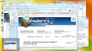 Screencast la Superbarra de Windows 7 [upl. by Blatman]