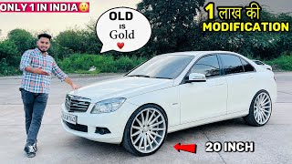 😱🔥 ये देखलो Z Black Mercedes C200 CGI With 20 inch Alloy Wheels 🔥😱 [upl. by Mchenry526]