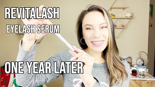 Revitalash Eyelash Serum  One year update [upl. by Viguerie872]